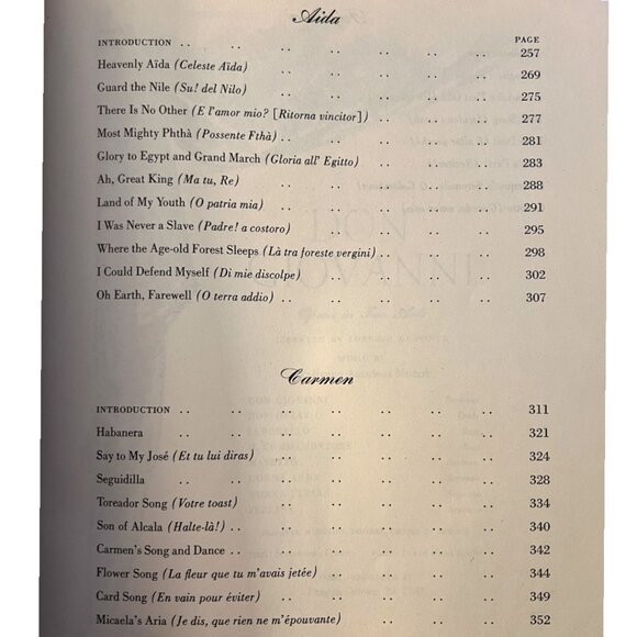 Vtg 1946 "A Treasury of Grand Opera" Songbook Paperback Henry Simon / 403 pages - Picture 4 of 16